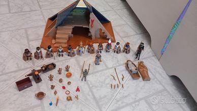 Playmobil piramide egizia con 13 personaggi!