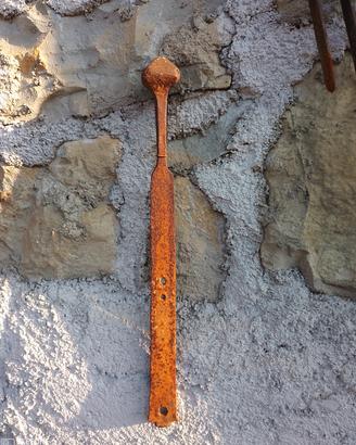 Ferro antico da arredamento.