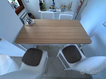 Tavolo snack più due sgabelli