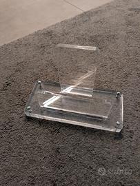 Portariviste in plexiglass  trasparente 