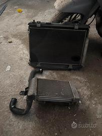 Swift 1.3 diesel Radiatore completo + Intercooler