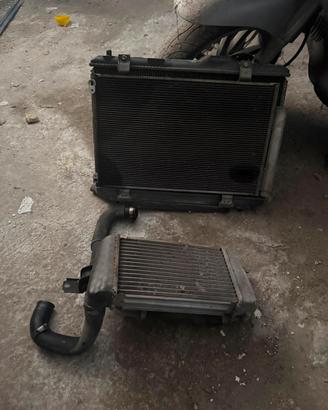 Swift 1.3 diesel Radiatore completo + Intercooler