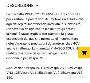 MARMITTA PINASCO TOURING  