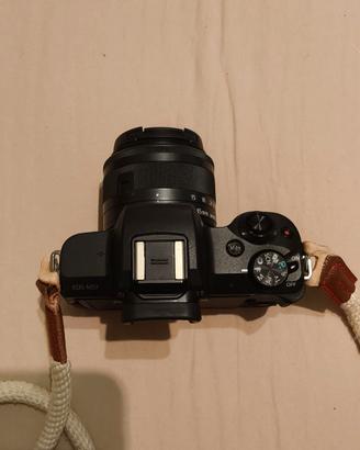 Canon m-50 + obbiettivi e adattore