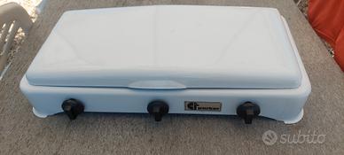 piano cottura 3 fuochi parcher