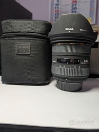 Sigma 10-20mm f/4-5.6 EX DC HSM - Attacco Nikon