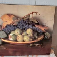 2 stampe fiori e frutta