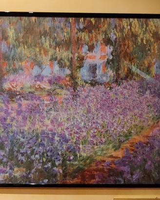 Claude Monet - Iris nel giardino di Giverny