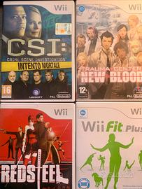 Lotto fiochi WII von CSI, Redsteel, Trauma center