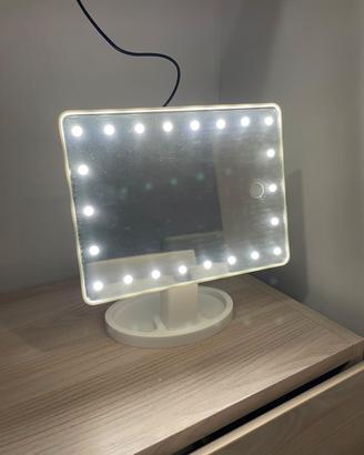 Specchio trucco LED touch XR-1608 nuovo
