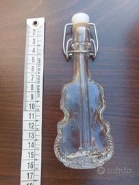 Bottiglietta vetro strumento musicale