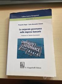 Libro corportate governance di Pierpaolo Singer