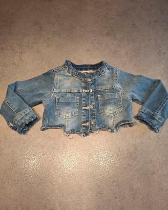 Giubbotto in jeans bambina iDO 92 cm perfetto
