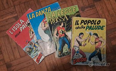 Zagor lotto di 4 fumetti