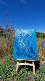 Piuma di Corallo – Quadro astratto originale