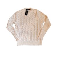 maglione polo Ralph Lauren nuovo bianco Taglia M