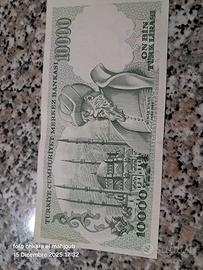 [#244558] Banconote, Turchia, 10,000 Lira, KM:199,