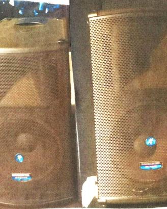 coppia casse MACKIE 1521 amplificate 500 watt