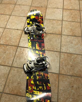 Skate banana con attacchi burton