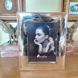 Cornice Portafoto in Argento x foto 13X18 moderna