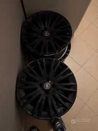 Cerchi in lega originali Fiat 500 16” neri 4x98