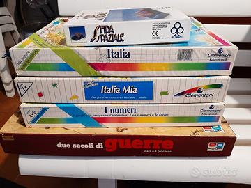 giochi in scatola