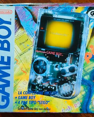 Nintendo Game Boy DMG-1 Original Trasparente