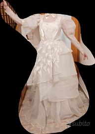Abito da Sposa Vintage Anni '80 – Taglia 38 –