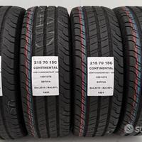 4 gomme 215 70 15c continental a1491