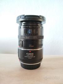 Canon compact macro + adattatore 1:1 