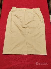 Gonna donna Sartoriale Burberry beige taglia 50