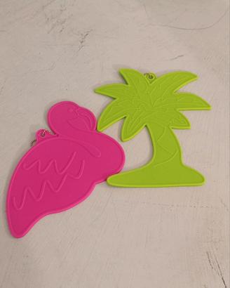 Sottopentola Silicone Flamingo & Palma