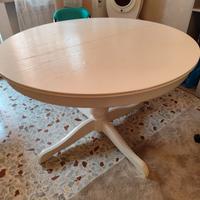 Tavolo tondo allungabile