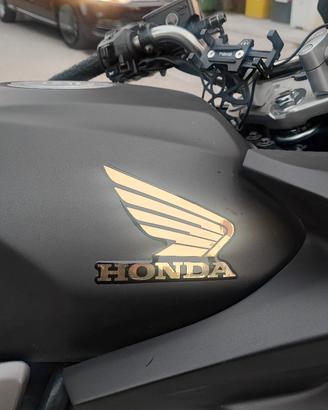 Adesivi Honda 3D oro specchiato 