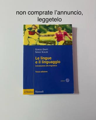 le lingue e il linguaggio libro