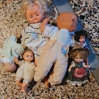 lotto bambole e bambolotti grandi marchi