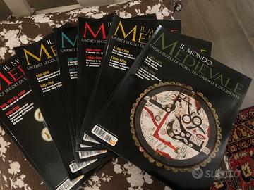 Rivista Il mondo medievale 1-6 da edicola