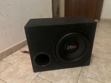 Subwoofer e amplificatore auto