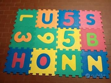 Tappeto puzzle bimbi