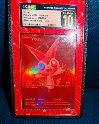 Victini 172/086 CGC Pristine 10 ITA White Flare