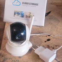 3 telecamere di sorveglianza motorizzate