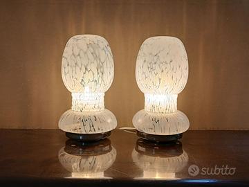 Murano - coppia abatjour anni 70