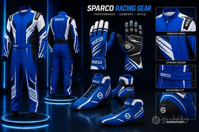 Tuta Kart Sparco Omologata CIK/FIA Nivel 2 (Possib