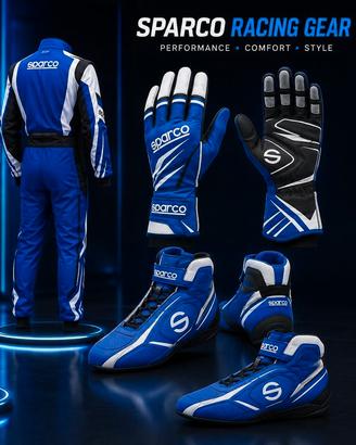 Tuta Kart Sparco Omologata CIK/FIA Nivel 2 (Possib