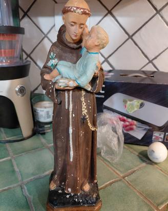 statuina in gesso  anni 50