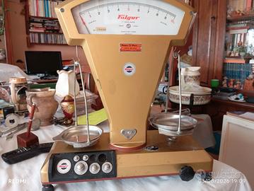 Bilancia vintage da Orafo Fulgor con pesi  origina