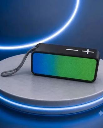 DSG PRIME Cassa Bluetooth Portatile LED Nuova