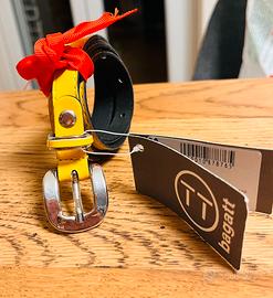 Cintura donna Bagatt sintetica gialla cm 90