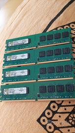 4 DDR2   da 1 GB per desktop 