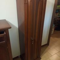 Armadio blindato 1 anta rivestito legno
